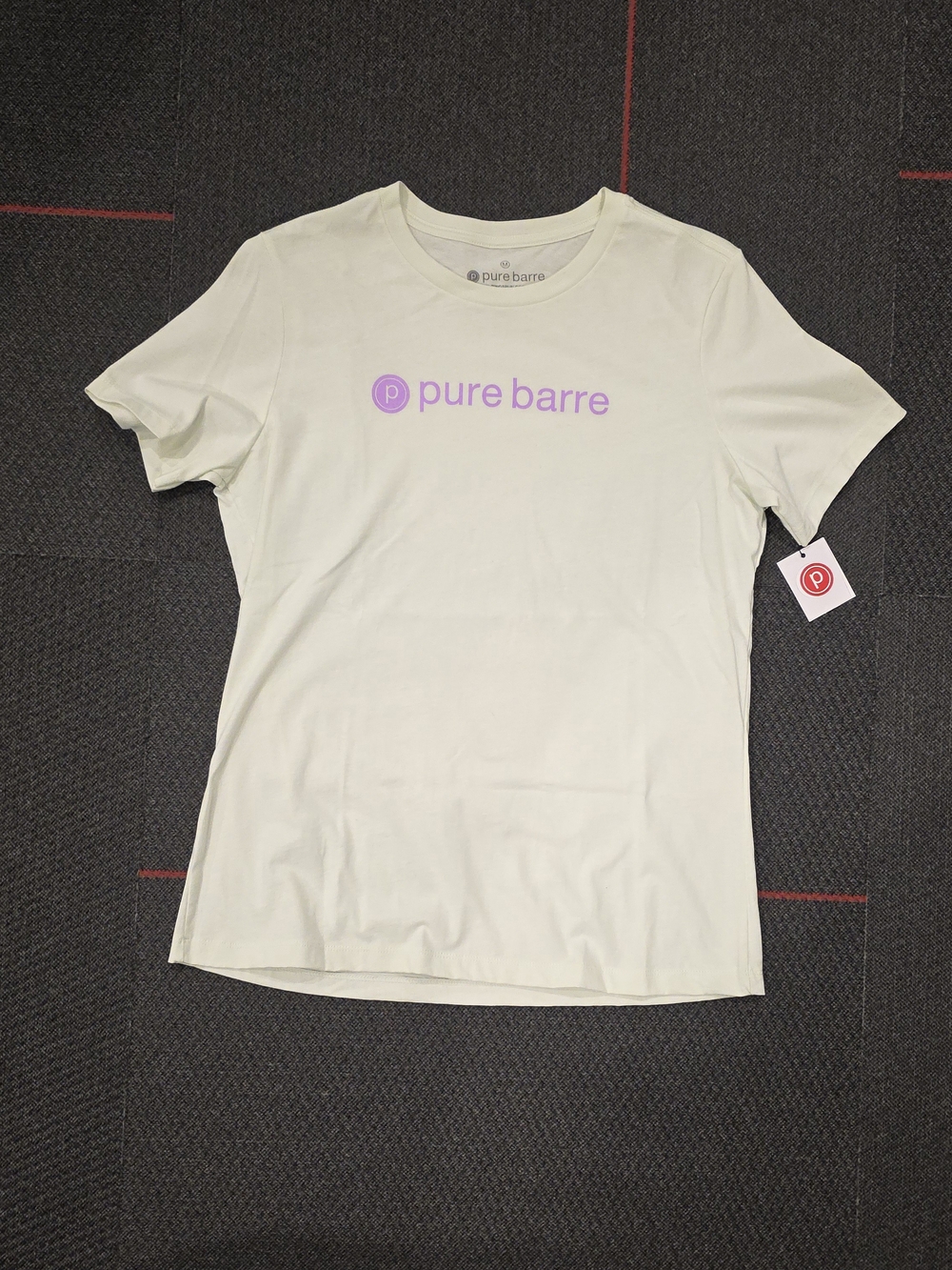 Pure Barre Tee with Lavender Logo